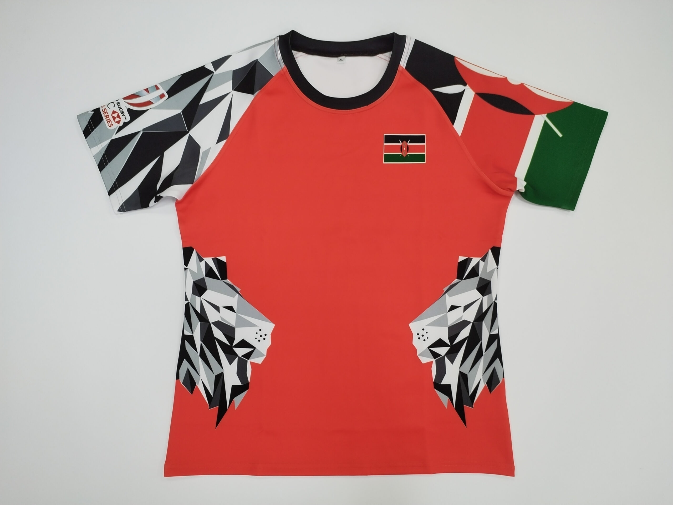 Kenya Rugby Red 2019 jersey