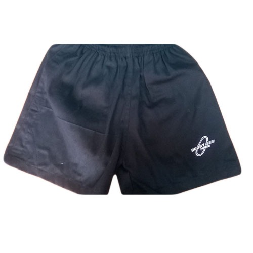 Branded rugby shorts