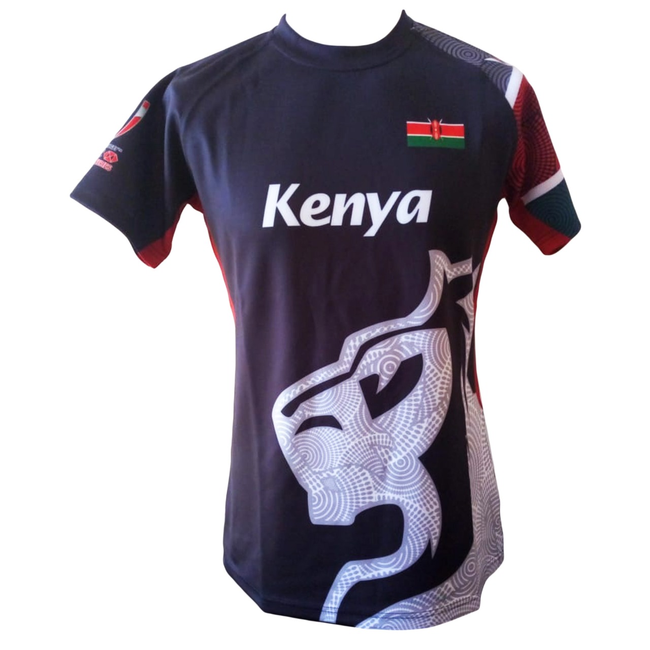Kenya Rugby Black Lion jersey
