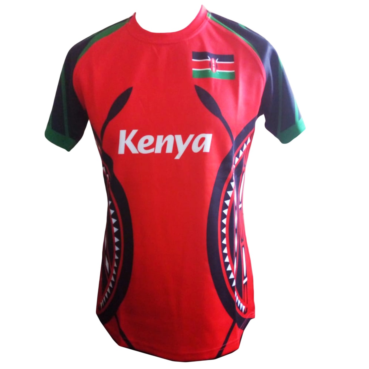 Kenya Rugby Classic Red Shield jersey