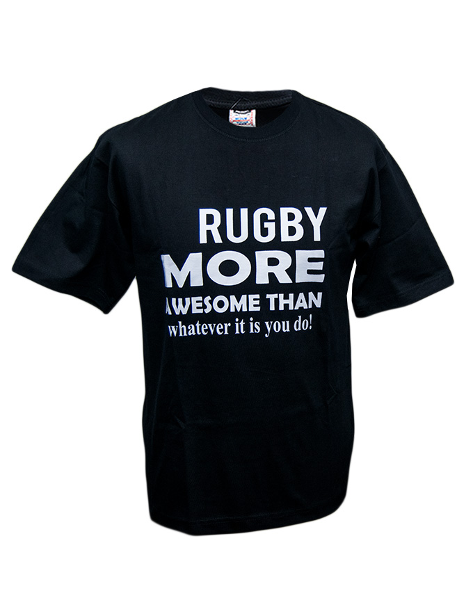 Rugby, More Awesome t-shirt
